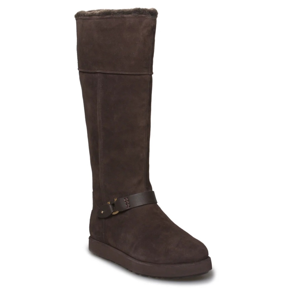 UGG Classic Berge Tall Size 7 Brown Knee High NIB
